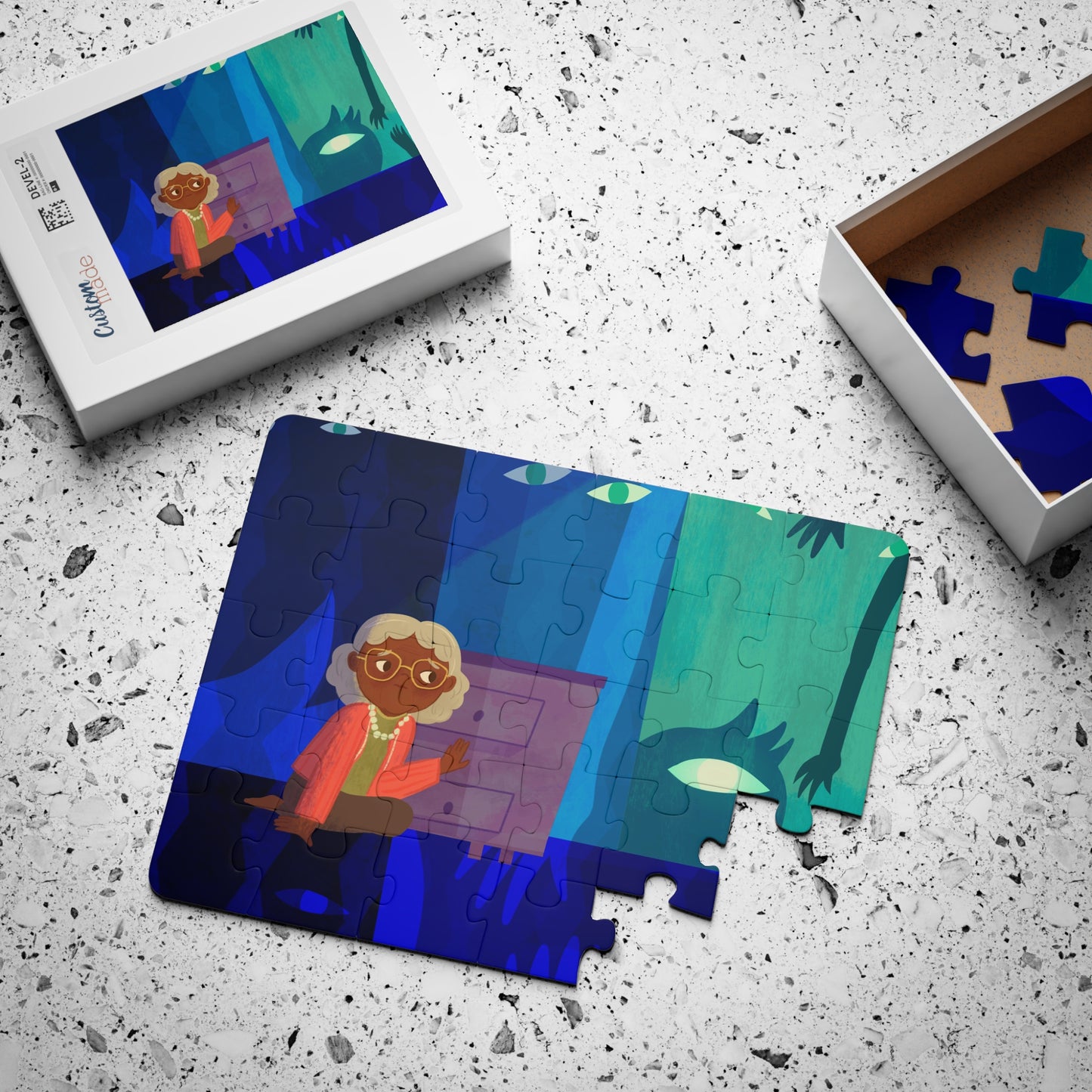 "My Grandmother's Magical Mind" Eye Scene Kids' Puzzle, 30-Piece